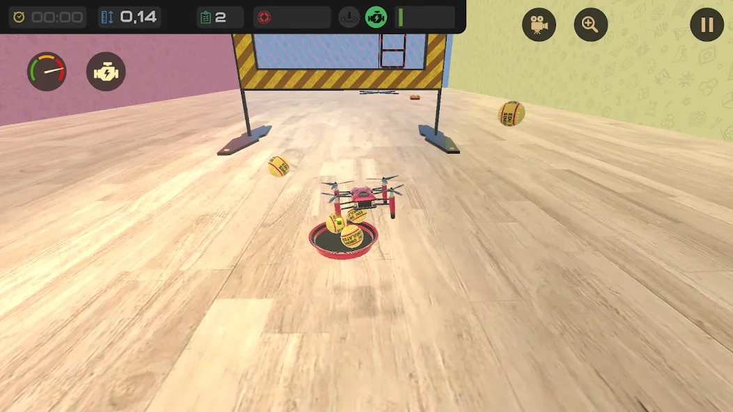 Edu Drone Simulator [МОД: Все открыто, Дополнительные деньги и Меню MOD] Screenshot 5
