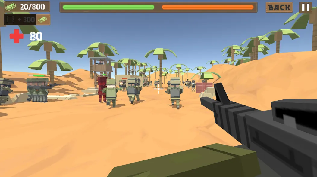 Border Wars: Army Simulator [МОД: Много денег, Монет и Все открыто] Screenshot 3