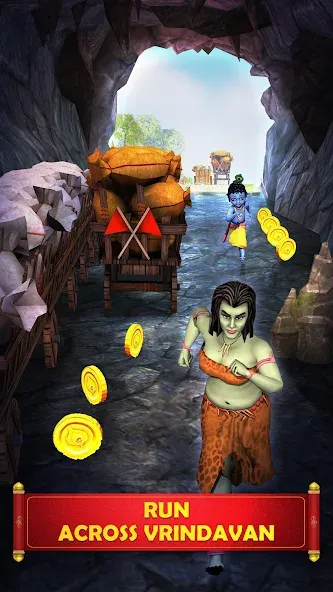 Little Krishna (Литтл Кришна) [МОД: Бесконечные деньги, Монеты и Мега MOD] Screenshot 2
