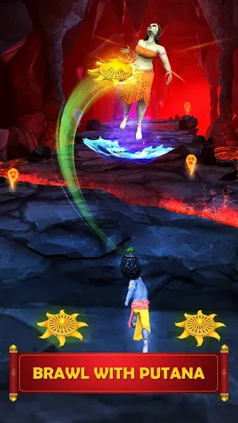 Little Krishna (Литтл Кришна) [МОД: Бесконечные деньги, Монеты и Мега MOD] Screenshot 4