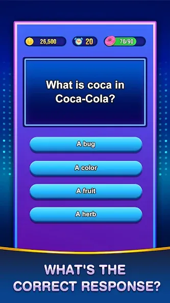 Trivia Crush (Тривия Краш) [МОД: Меню, Бесконечные монеты и Открытые уровни] Screenshot 3