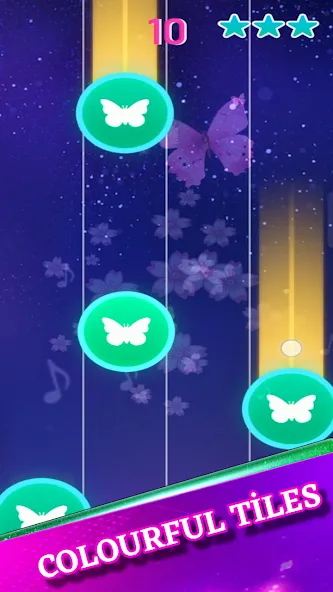 Pop Piano Fire : Magic Tiles 2 (Поп Пиано Файр) [МОД: Бесконечные деньги, Монеты и Мега MOD] Screenshot 1