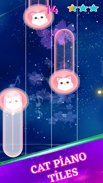 Pop Piano Fire : Magic Tiles 2 (Поп Пиано Файр) [МОД: Бесконечные деньги, Монеты и Мега MOD] Screenshot 3