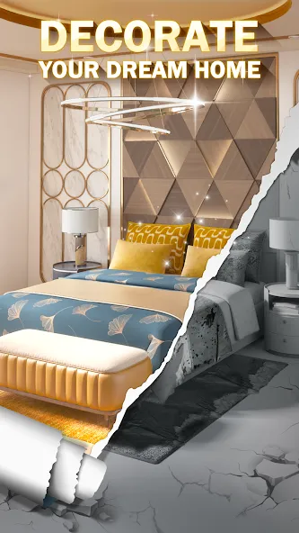 Decor Match (Декор Матч) [МОД: Меню, Бесконечные монеты и Открытые уровни] Screenshot 4
