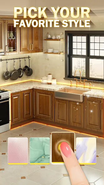 Decor Match (Декор Матч) [МОД: Меню, Бесконечные монеты и Открытые уровни] Screenshot 5