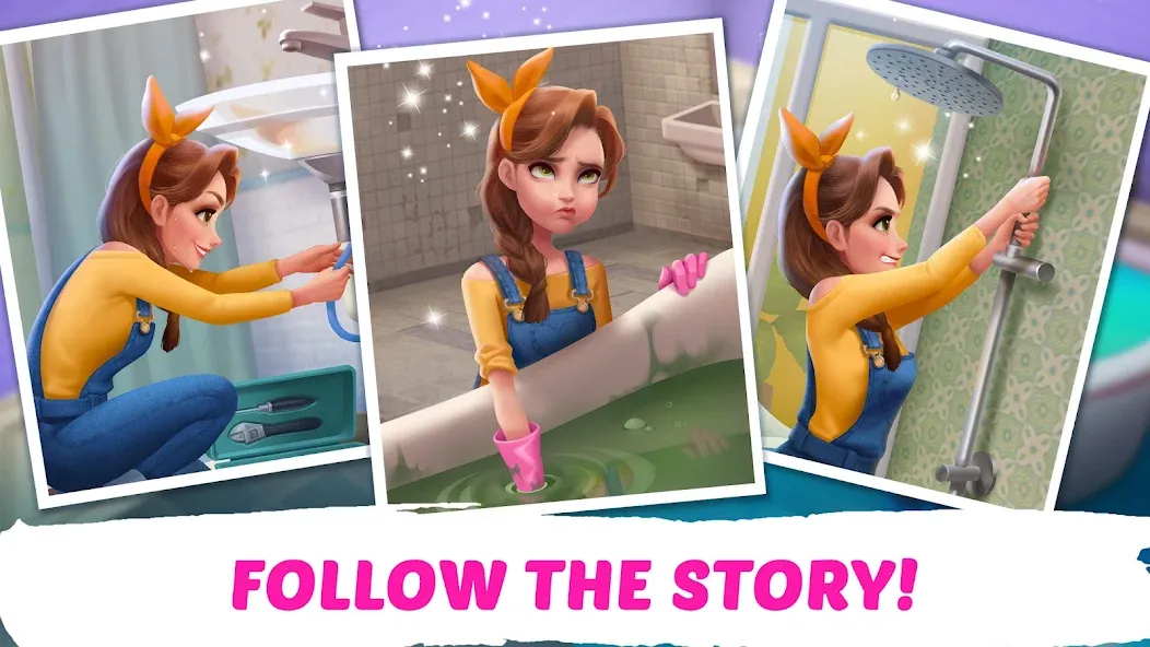 My Story - Mansion Makeover [МОД: Меню, Бесконечные монеты и Открытые уровни] Screenshot 5