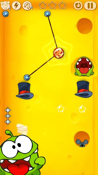 Cut the Rope (Кат зе Роуп) [МОД: Бесконечные деньги, Монеты и Мега MOD] Screenshot 2