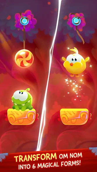 Cut the Rope: Magic (Кат зе Роуп) [МОД: Деньги, Монеты и Меню MOD] Screenshot 1