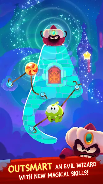 Cut the Rope: Magic (Кат зе Роуп) [МОД: Деньги, Монеты и Меню MOD] Screenshot 2