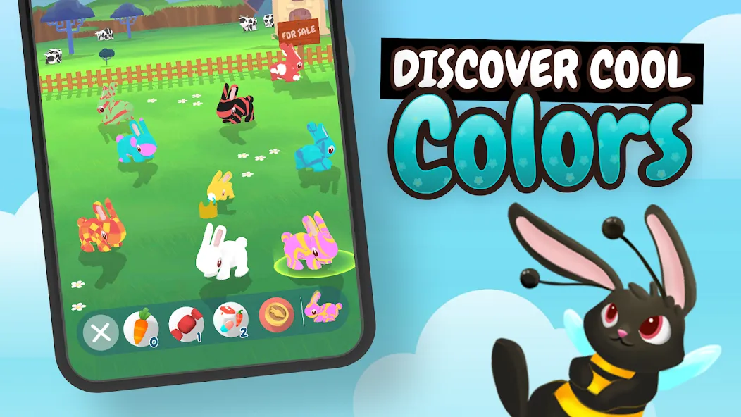 Bunniiies - Uncensored Rabbit (Банниииз) [МОД: Много монет, Открытые уровни и Мега MOD] Screenshot 5