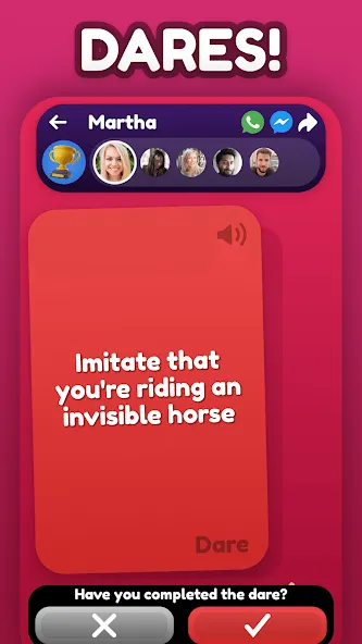 Truth or Dare Party Game (Трус или дерзни) [МОД: Много монет, Открытые уровни и Мега MOD] Screenshot 3