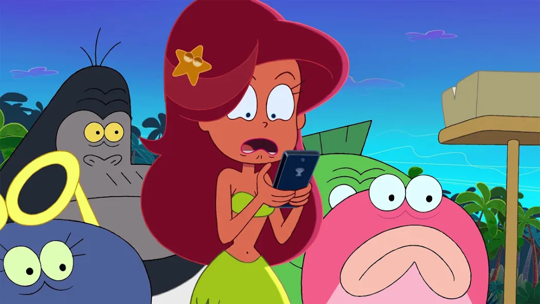Zig & Sharko Driving Game [МОД: Меню, Бесконечные монеты и Открытые уровни] Screenshot 1