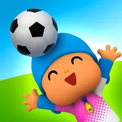 Скачать Talking Pocoyo Football [МОД: Много денег, Монет и Все открыто] | Взлом Talking Pocoyo Football на Андроид