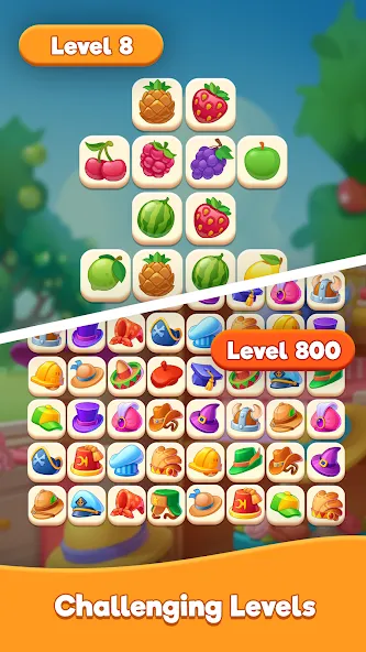 Tasty Match -  Zen Connect [МОД: Бесконечные деньги, Монеты и Мега MOD] Screenshot 5