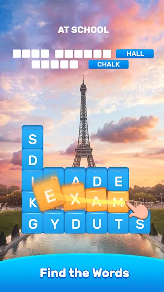 Words Warehouse：Test Your Mind [МОД: Много денег, Монет и Все открыто] Screenshot 1
