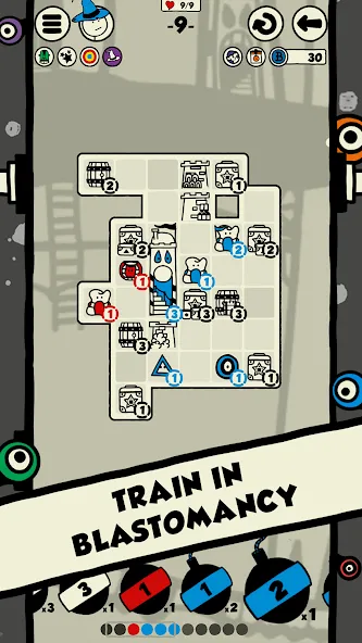 Blastomancer: The Puzzle Game [МОД: Деньги, Монеты и Меню MOD] Screenshot 2