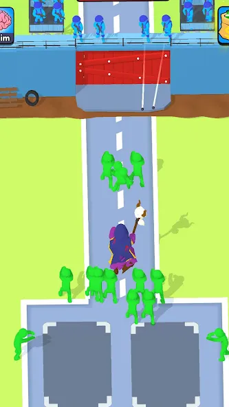 Zombie Factory Attack (Зомби Фабричное Нападение) [МОД: Много монет, Открытые уровни и Мега MOD] Screenshot 3