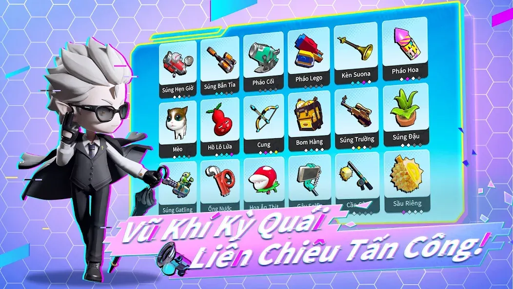 Đấu Trường Kỳ Lạ - Gzone [МОД: Деньги, Монеты и Меню MOD] Screenshot 4