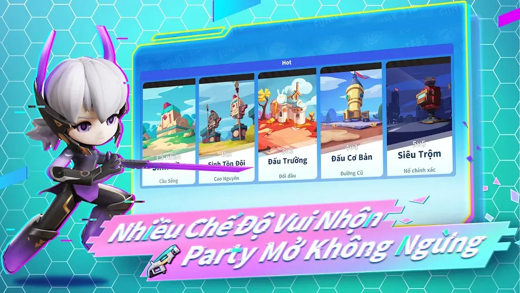 Đấu Trường Kỳ Lạ - Gzone [МОД: Деньги, Монеты и Меню MOD] Screenshot 5