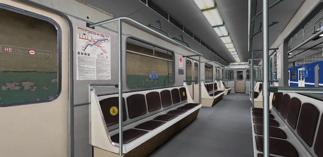 Minsk Subway Simulator [МОД: Много денег, Монет и Все открыто] Screenshot 2