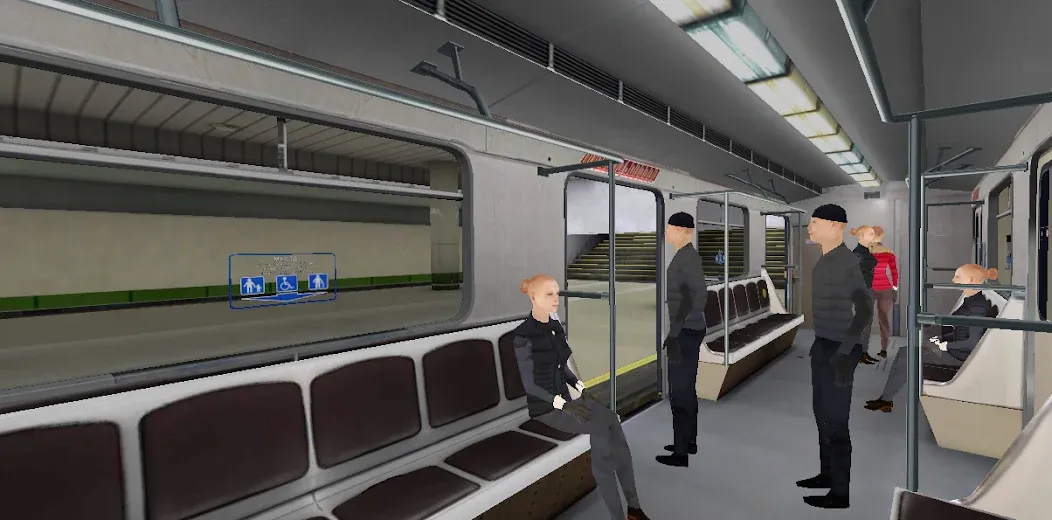 Minsk Subway Simulator [МОД: Много денег, Монет и Все открыто] Screenshot 5