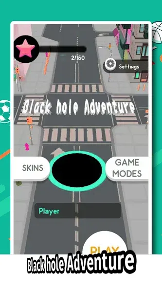 Black hole Adventure (Блэк хол Адвенчер) [МОД: Бесконечные деньги, Монеты и Мега MOD] Screenshot 3