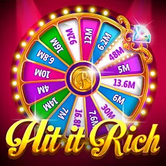 Скачать Hit it Rich! Casino Slots Game [МОД: Все открыто, Дополнительные деньги и Меню MOD] | Взлом Hit it Rich! Casino Slots Game на Андроид
