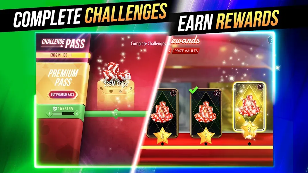 Zynga Poker ™ – Texas Holdem (Зинга Покер) [МОД: Все открыто, Дополнительные деньги и Меню MOD] Screenshot 5