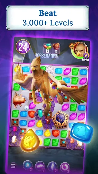 Harry Potter: Puzzles & Spells [МОД: Меню, Бесконечные монеты и Открытые уровни] Screenshot 2