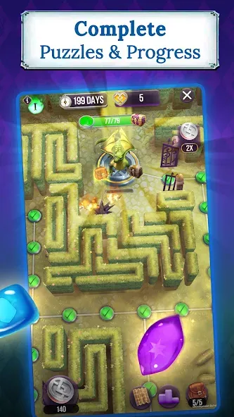 Harry Potter: Puzzles & Spells [МОД: Меню, Бесконечные монеты и Открытые уровни] Screenshot 5