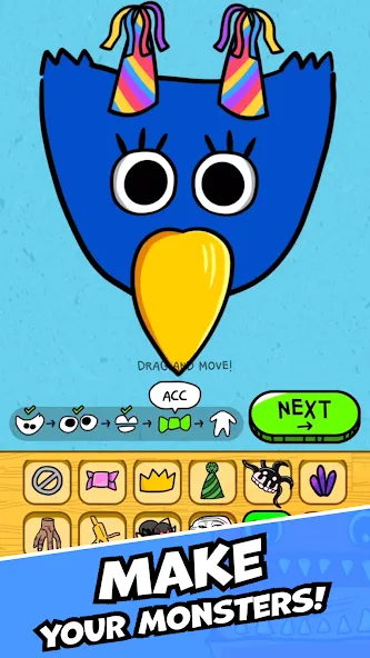 Monster Playtime : Makeover (Монстр Плейтайм) [МОД: Деньги, Монеты и Меню MOD] Screenshot 5