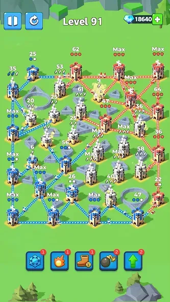 Conquer the Tower: Takeover [МОД: Все открыто, Дополнительные деньги и Меню MOD] Screenshot 1