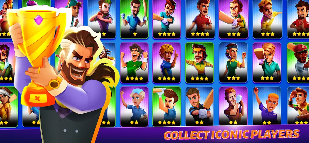 Hitwicket An Epic Cricket Game (Хитвикет) [МОД: Деньги, Монеты и Меню MOD] Screenshot 1