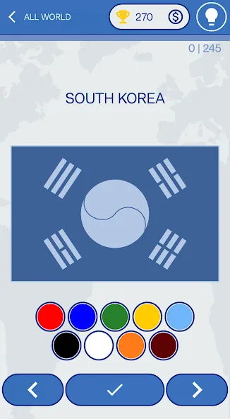The Flags of the World Quiz [МОД: Бесконечные деньги, Монеты и Мега MOD] Screenshot 2