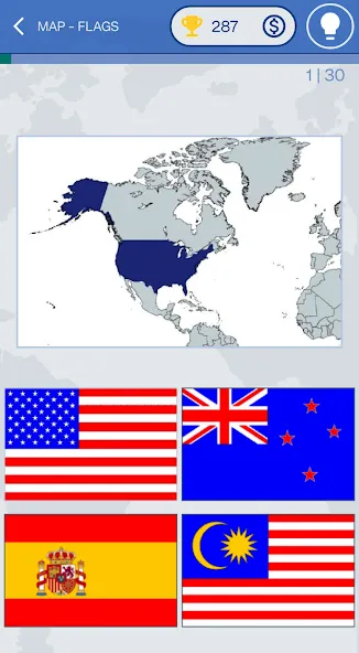 The Flags of the World Quiz [МОД: Бесконечные деньги, Монеты и Мега MOD] Screenshot 4