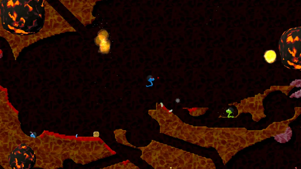 Annelids: Online battle (Аннелиды) [МОД: Много монет, Открытые уровни и Мега MOD] Screenshot 4