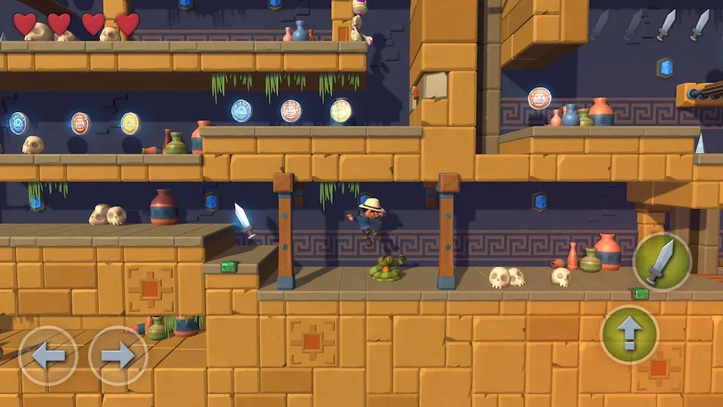 Pyramid Quest (Пирамида Квест) [МОД: Деньги, Монеты и Меню MOD] Screenshot 1