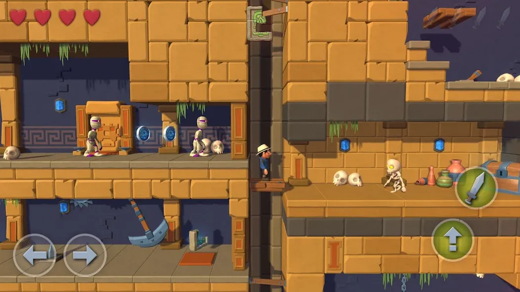 Pyramid Quest (Пирамида Квест) [МОД: Деньги, Монеты и Меню MOD] Screenshot 2