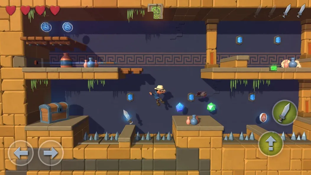 Pyramid Quest (Пирамида Квест) [МОД: Деньги, Монеты и Меню MOD] Screenshot 3