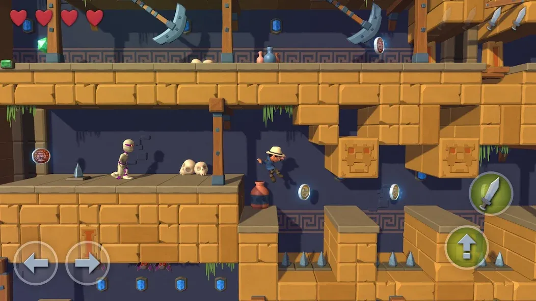 Pyramid Quest (Пирамида Квест) [МОД: Деньги, Монеты и Меню MOD] Screenshot 4