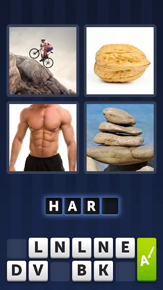 4 Pics 1 Word (Картинки 1 Слово) [МОД: Много монет, Открытые уровни и Мега MOD] Screenshot 2