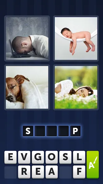 4 Pics 1 Word (Картинки 1 Слово) [МОД: Много монет, Открытые уровни и Мега MOD] Screenshot 5