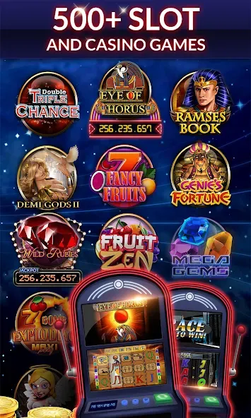 Merkur24 – Slots & Casino (Меркур24 Казино) [МОД: Бесконечные деньги, Монеты и Мега MOD] Screenshot 3