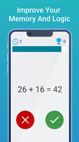 Math Games: Brain iq riddles [МОД: Все открыто, Дополнительные деньги и Меню MOD] Screenshot 5