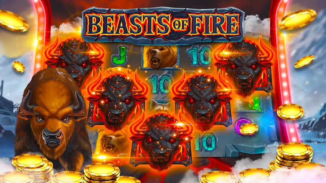 Epic Wilds (Jackpot) [МОД: Много монет, Открытые уровни и Мега MOD] Screenshot 2