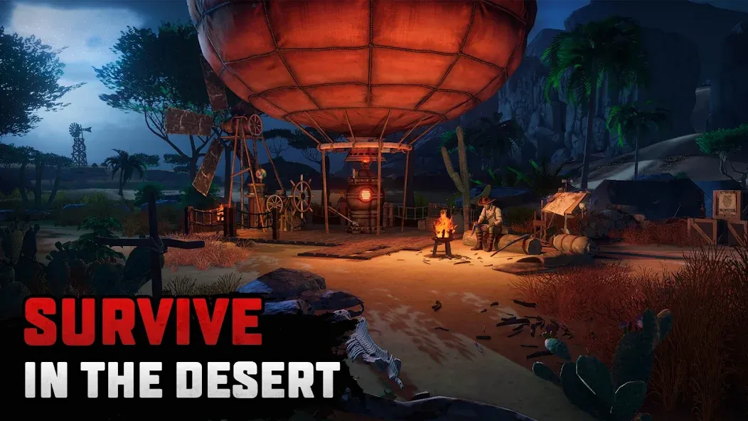 Raft® Survival: Desert Nomad (Рафт Сурвайвал) [МОД: Все открыто, Дополнительные деньги и Меню MOD] Screenshot 1