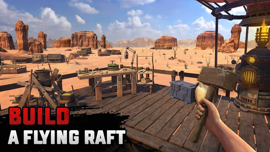 Raft® Survival: Desert Nomad (Рафт Сурвайвал) [МОД: Все открыто, Дополнительные деньги и Меню MOD] Screenshot 2