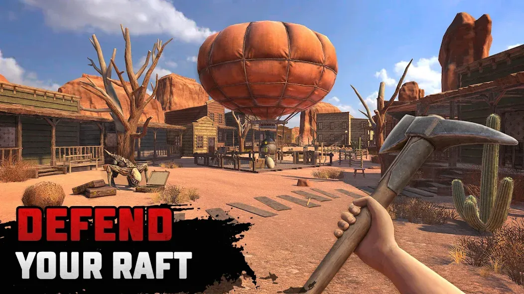 Raft® Survival: Desert Nomad (Рафт Сурвайвал) [МОД: Все открыто, Дополнительные деньги и Меню MOD] Screenshot 3