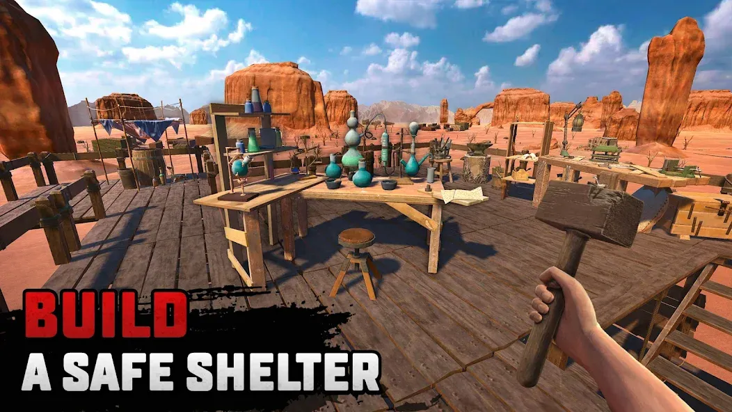Raft® Survival: Desert Nomad (Рафт Сурвайвал) [МОД: Все открыто, Дополнительные деньги и Меню MOD] Screenshot 5