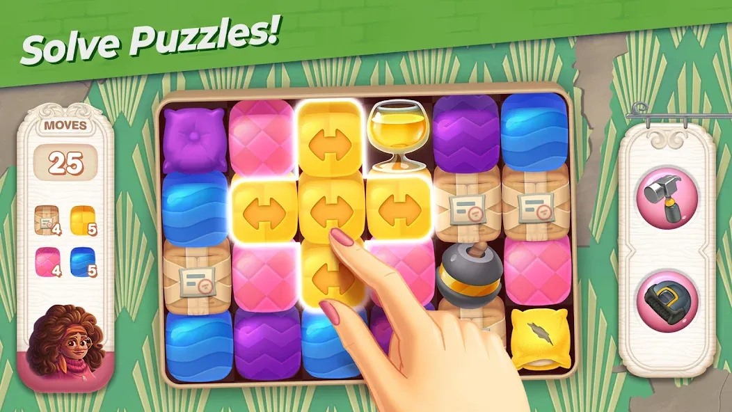 Penny & Flo: Home Renovation [МОД: Много монет, Открытые уровни и Мега MOD] Screenshot 5